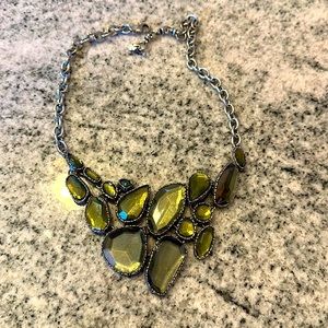 Lucky brand reversible statement necklace